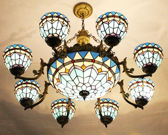 Tiffany LED çilçıraq fabriki